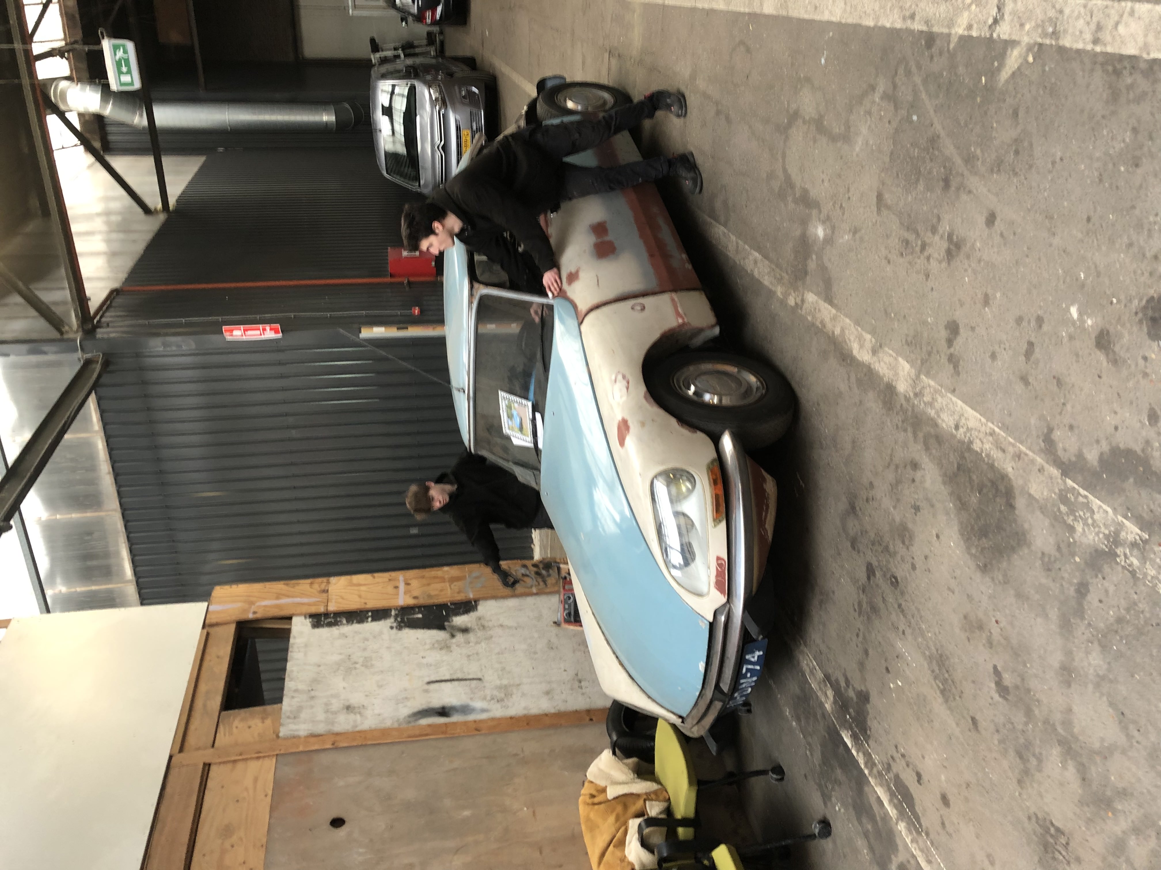 Vooraanzicht Citroen DS